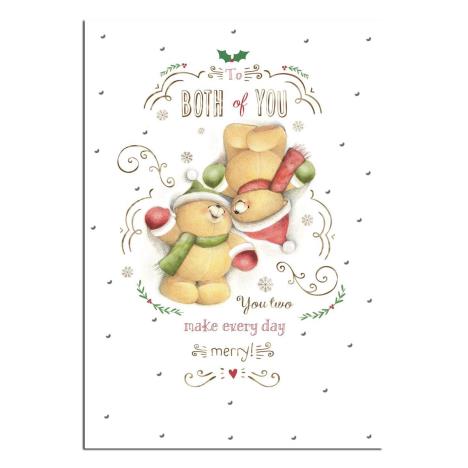 Both Of You Forever Friends Christmas Card